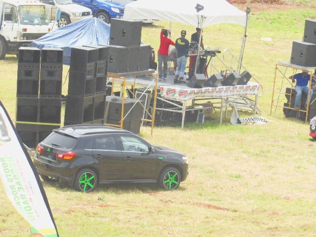 Compere and DJ Stand Dover Raceway