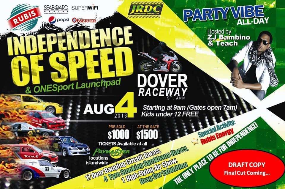 Independence of Speed 2013
