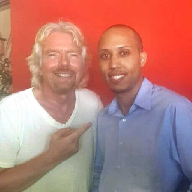 Richard Branson and I