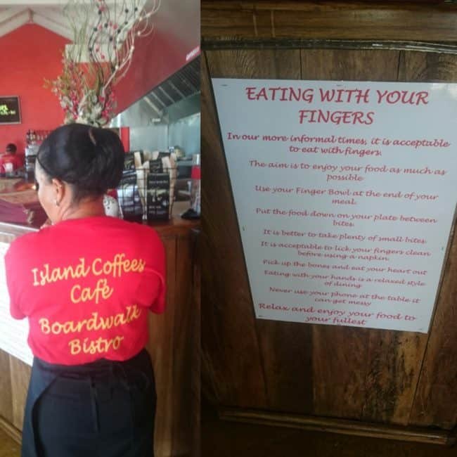 Inside the Boardwalk Bistro Island Village Ocho Rios