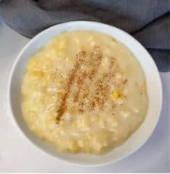 Gluten Free Hominy Corn Porridge