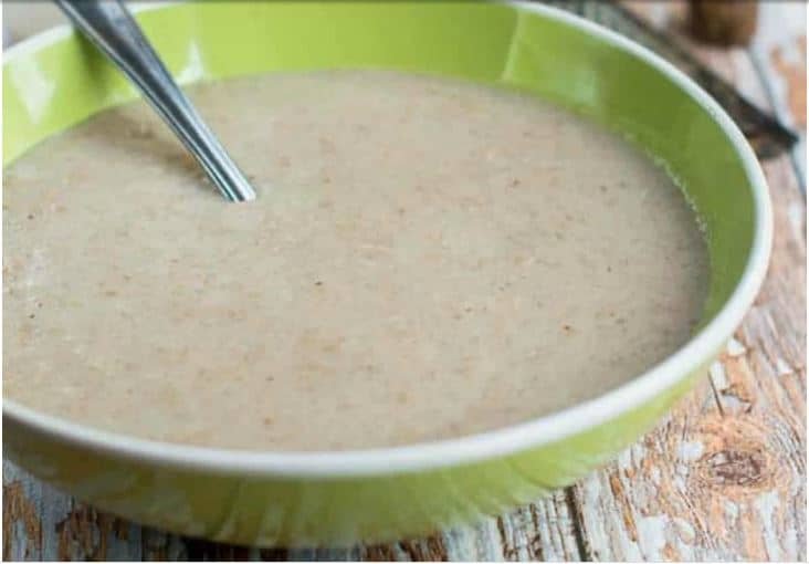 Vegan Jamaican Green Banana Porridge 