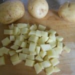 Jamaican Potato Salad Chop Potato
