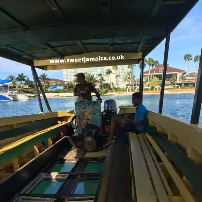 Review of Night Vision Glass Bottom Boat Trip in Ocho Rios Sweet Jamaica