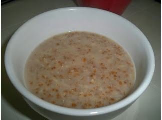 Jamaican bulgur porridge vegan